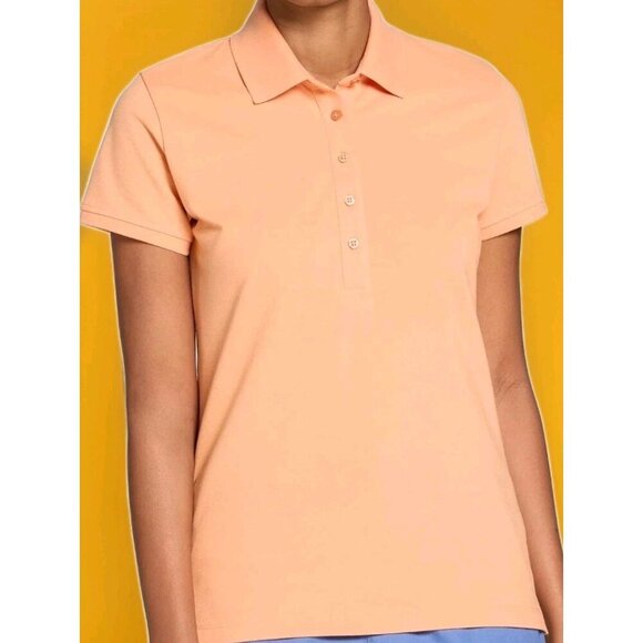 Walter Hagen Women's Clubhouse SS CLASSIC GOLF POLO Medium NWT CR50 Excellent - Picture 1 of 4